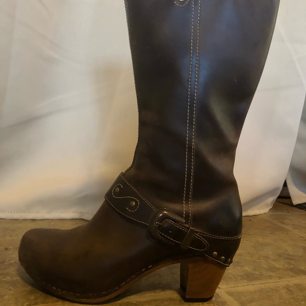 DANSKO Rylan Boots Dark Brown Western Style UK 40 - Picture 2 of 10